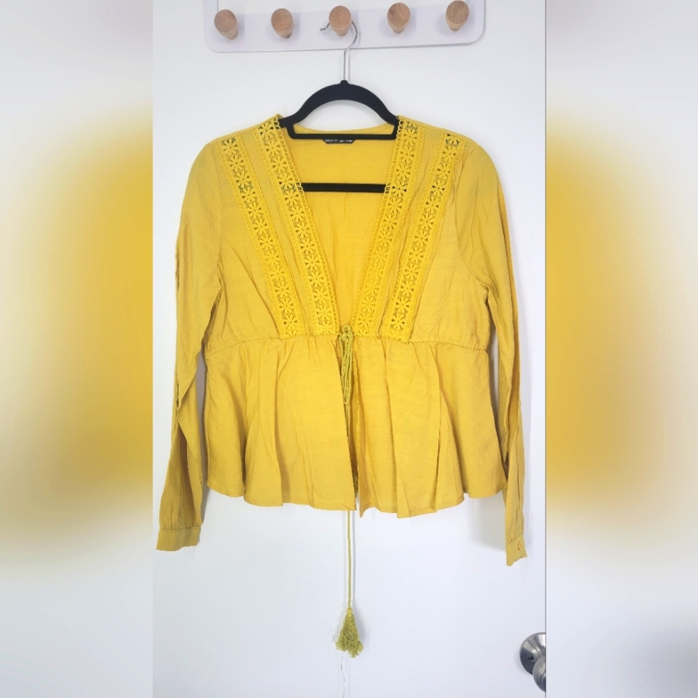 Front Tie Blouse
